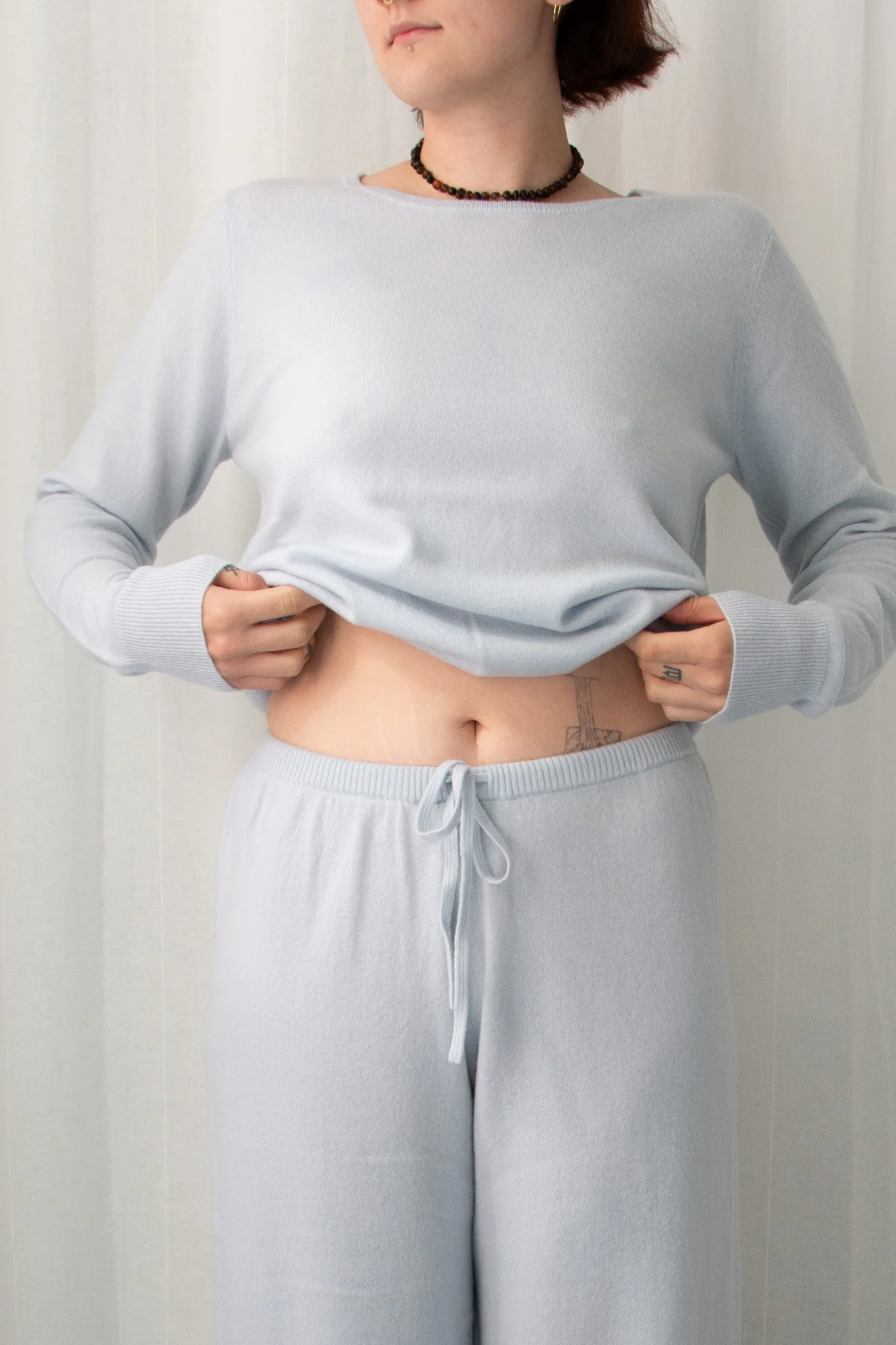 Arlotta Cashmere Drawstring Lounge Pant - Image 3