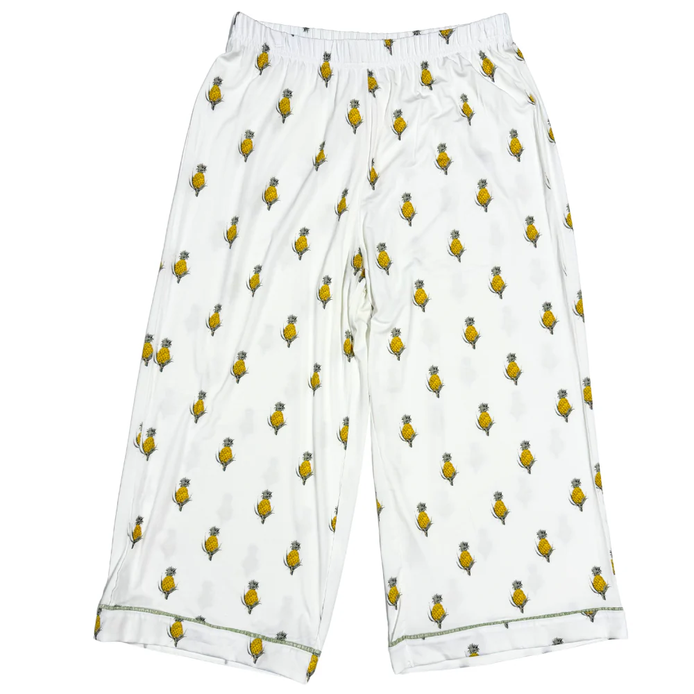 Aspen Dream Jolene Cropped Printed Pajama Set - Image 3