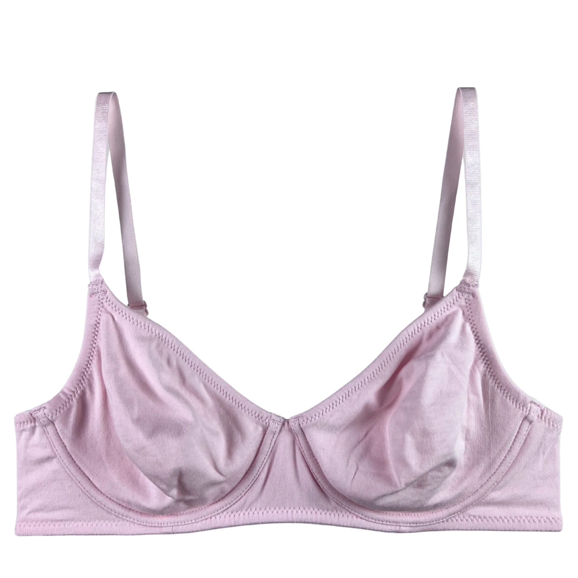 Blush Cotton Underwire Bra - Image 10