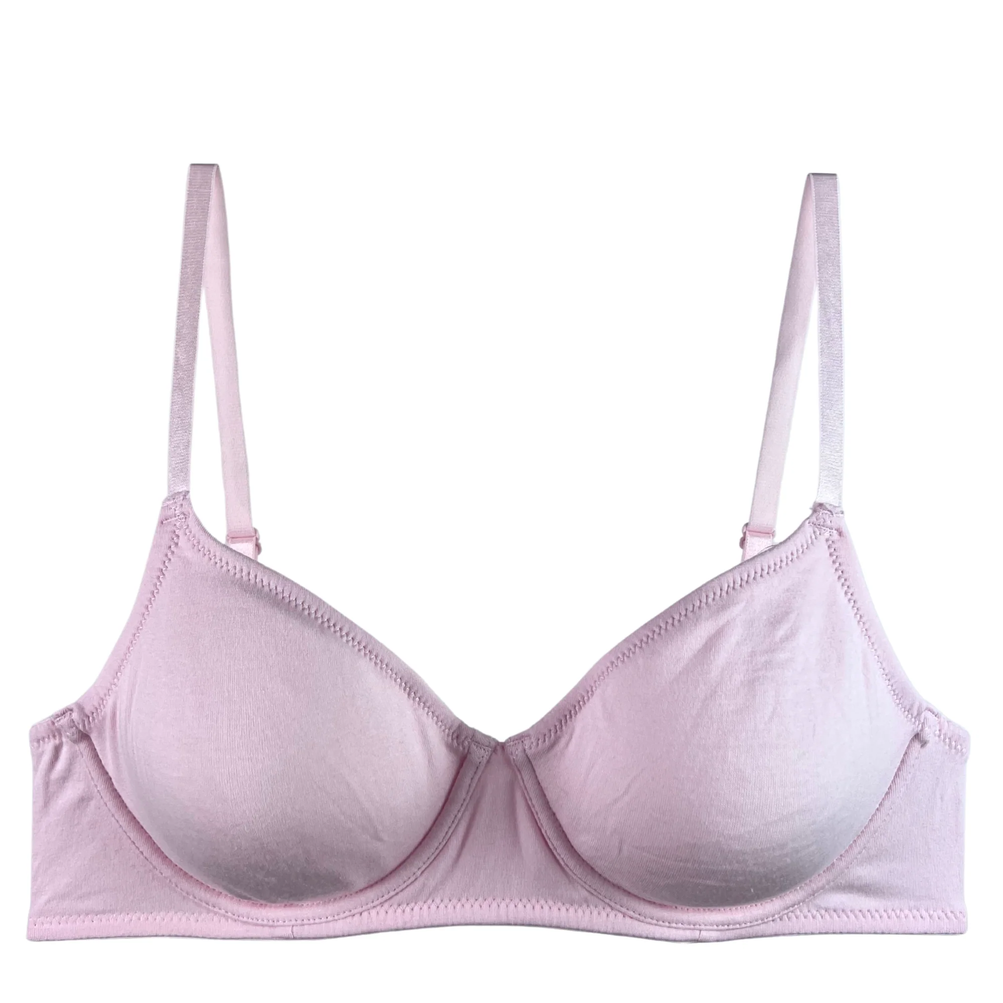 Blush Cotton Underwire Bra - Image 5