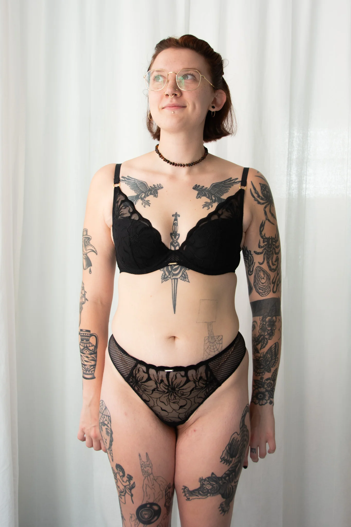 Chantelle Fleurs Plunging T-Shirt Bra - Image 5