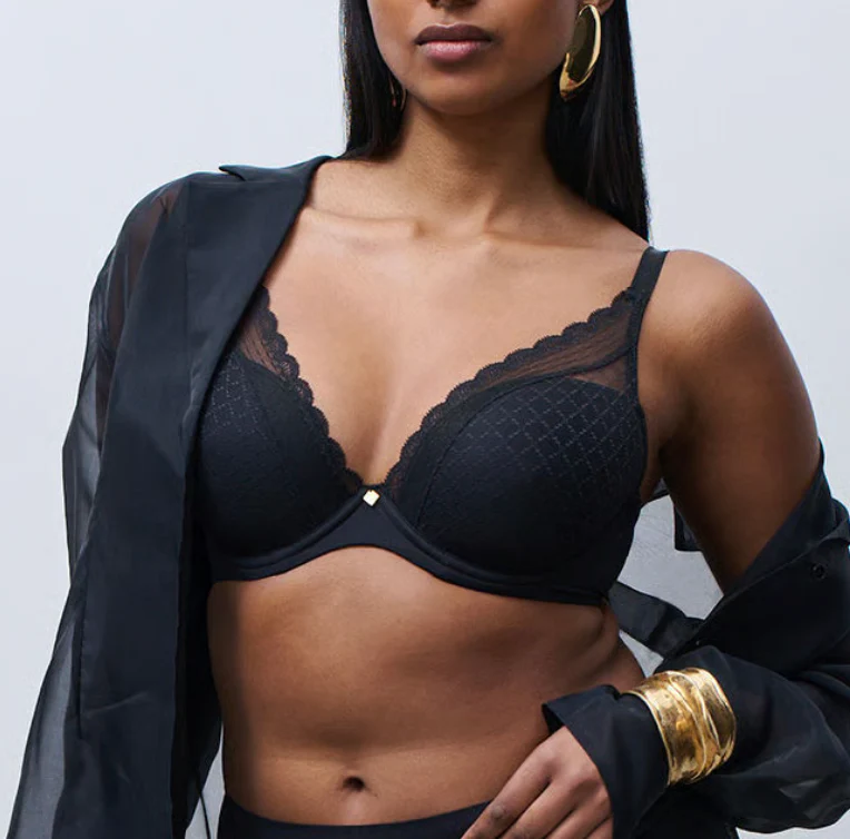 Chantelle Norah Chic Plunge T-Shirt Bra - Image 8