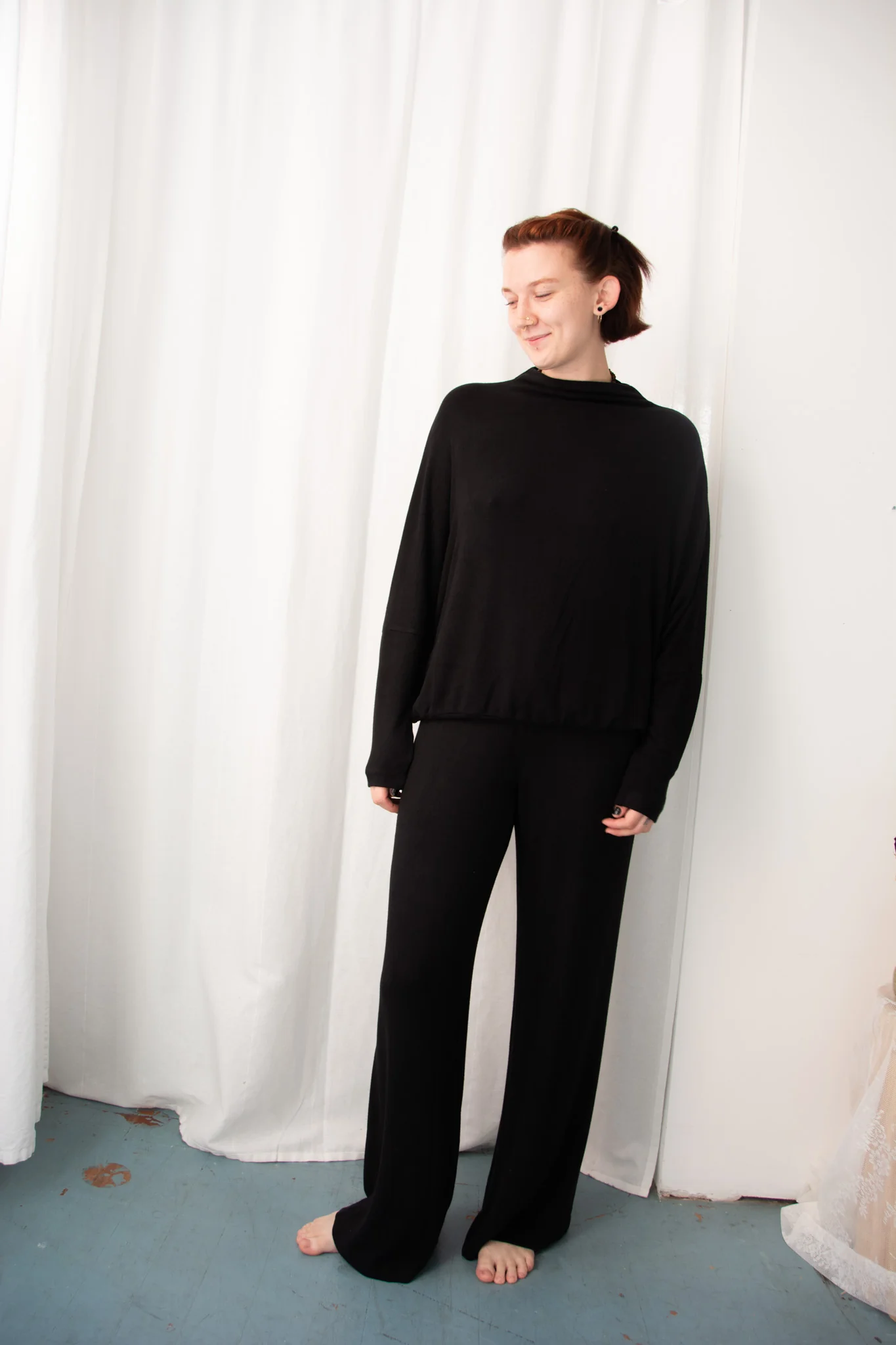 Eberjey Cozy Time Mock Neck Pullover - Image 3