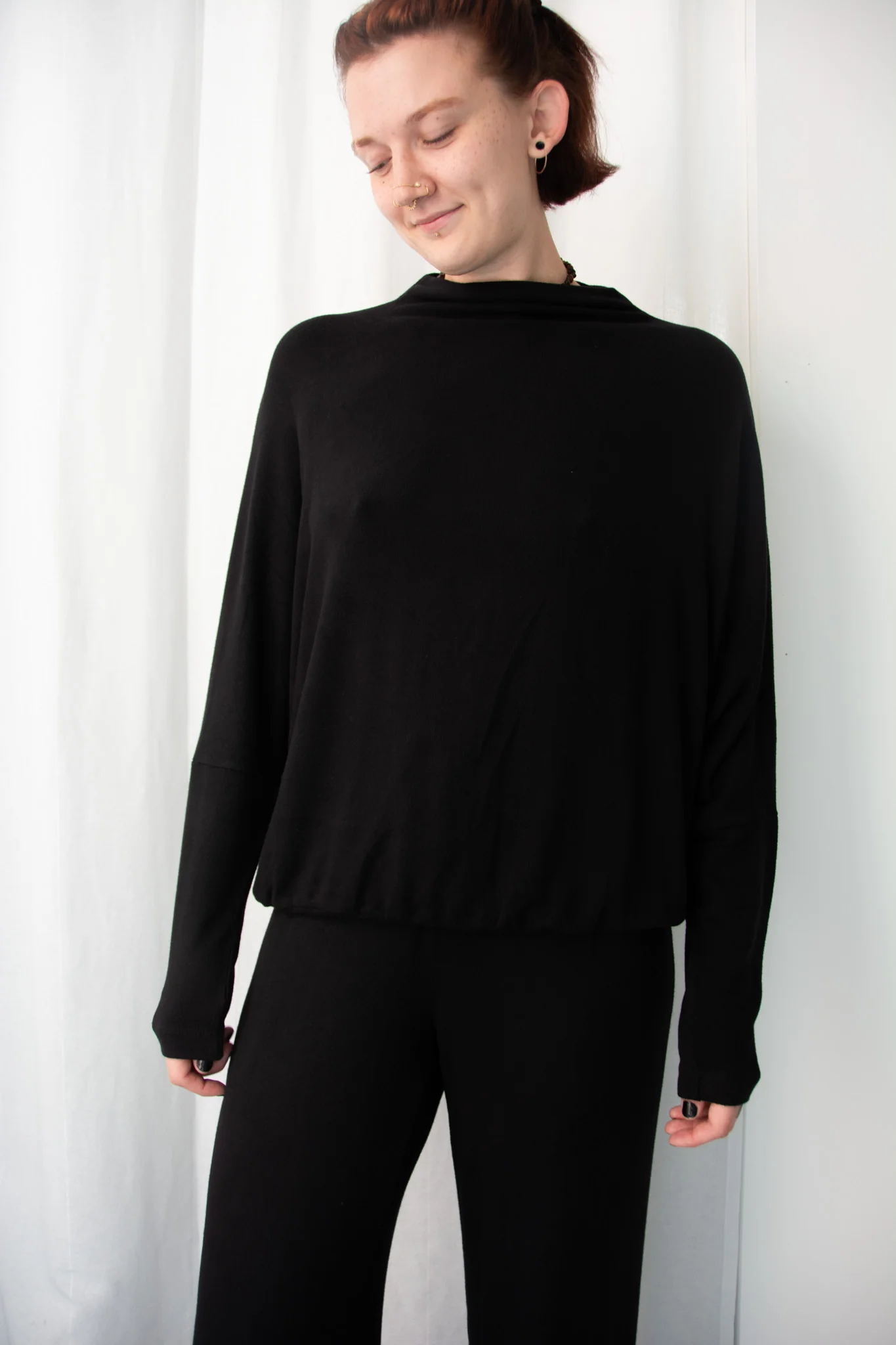Eberjey Cozy Time Mock Neck Pullover - Image 4