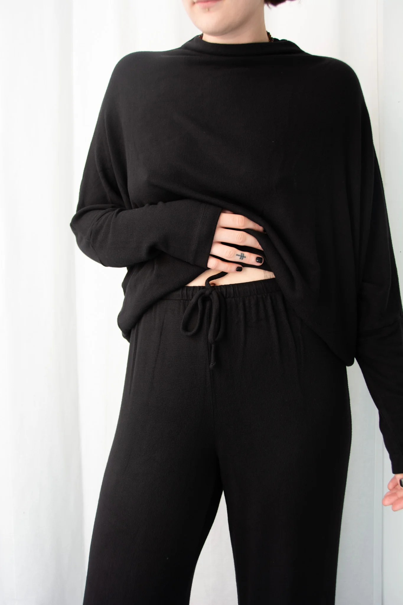 Eberjey Cozy Time Mock Neck Pullover - Image 5