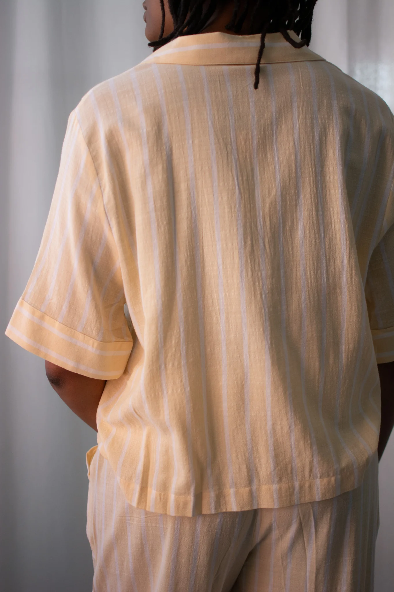 Eberjey Nautico Relaxed Short Sleeve & Pant PJ Set - Image 6