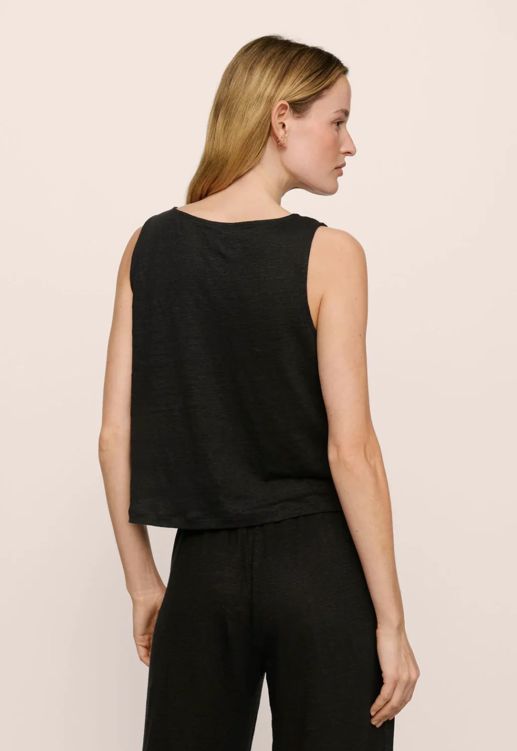Eberjey Organic Linen Crop Tank - Image 3