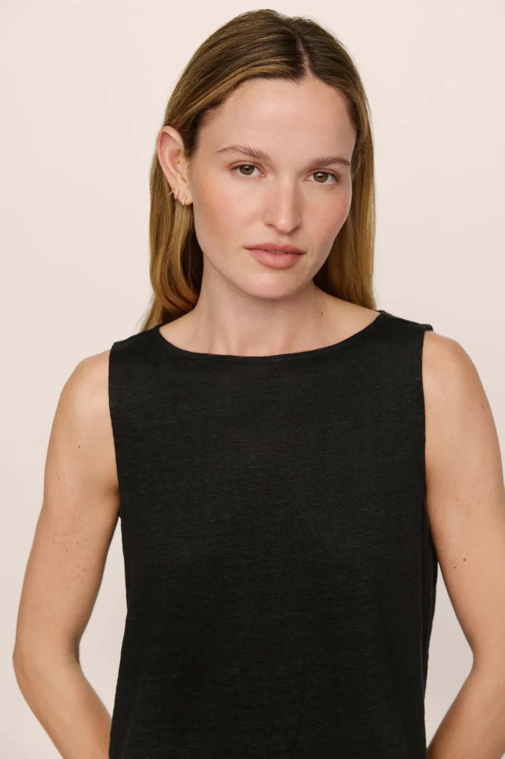 Eberjey Organic Linen Crop Tank - Image 4