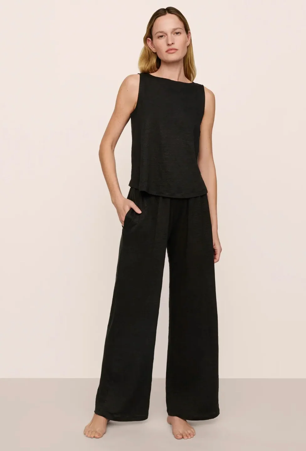 Eberjey Organic Linen Crop Tank - Image 5