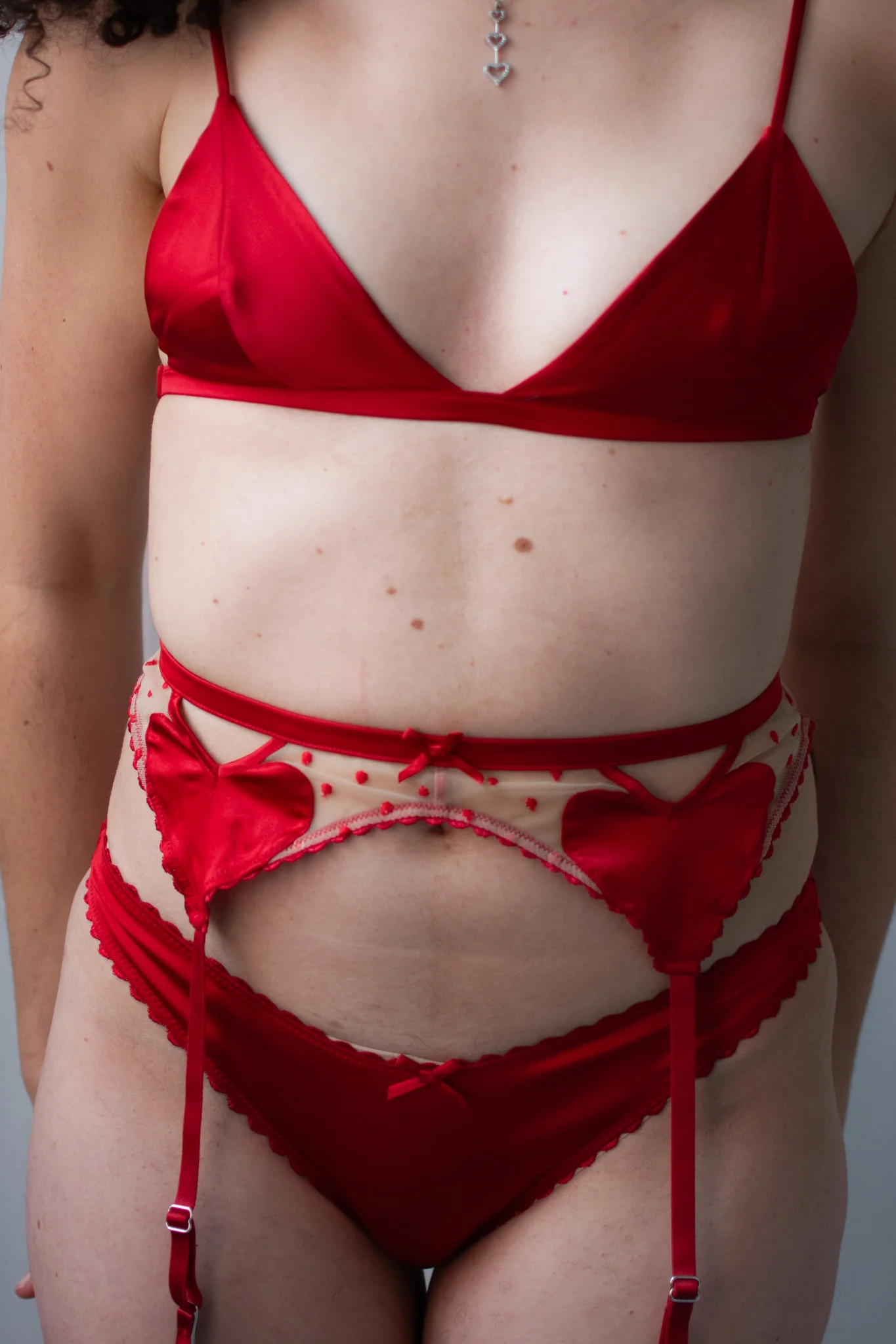 Fleur du Mal Luxe Triangle Bra - Image 2