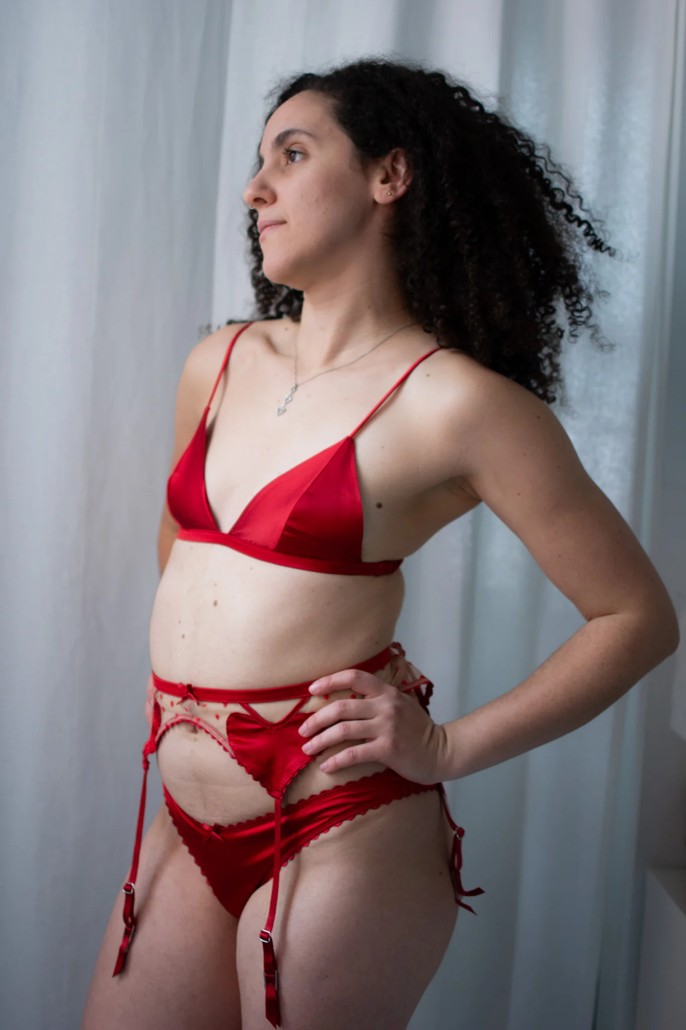 Fleur du Mal Luxe Triangle Bra - Image 6