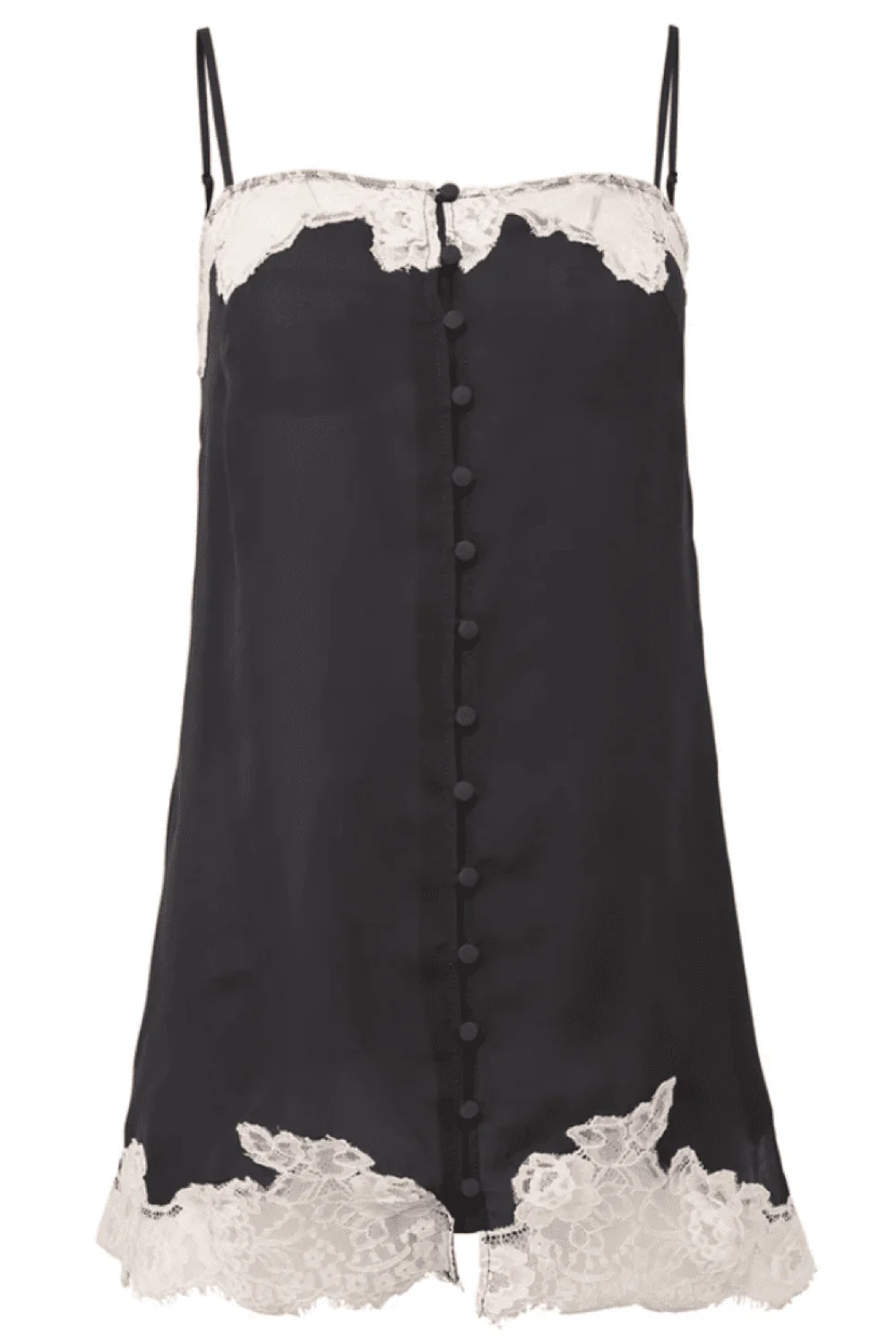 Fleur du Mal Juliet Lace Button Slip - Image 5