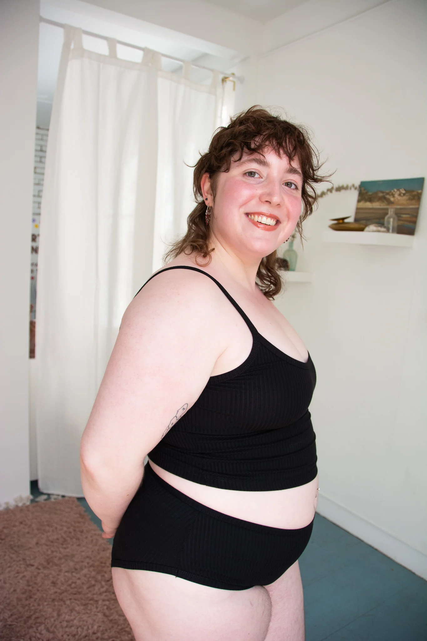 Forty Winks Ease Thin Strap Crop Cami - Image 15