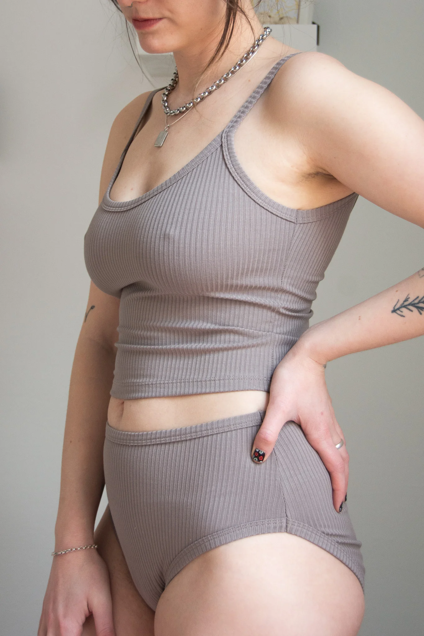 Forty Winks Ease Thin Strap Crop Cami - Image 36