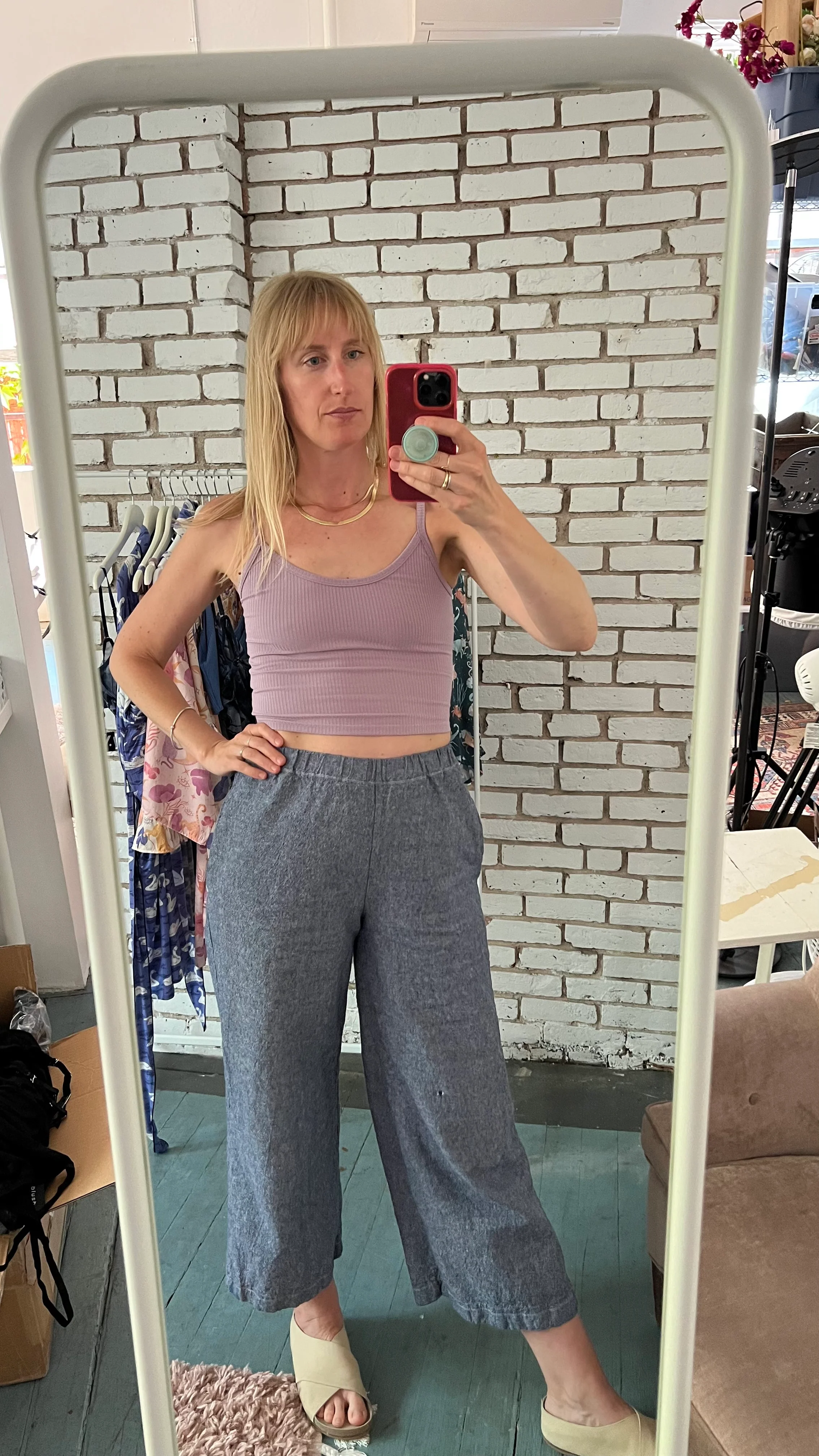 Forty Winks Ease Thin Strap Crop Cami - Image 59