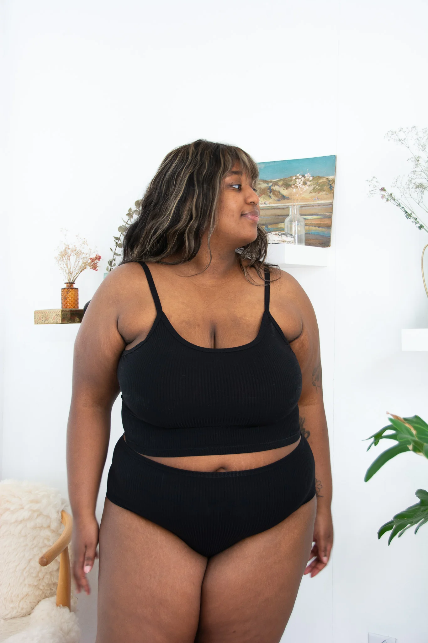 Forty Winks Ease Thin Strap Crop Cami - Image 6