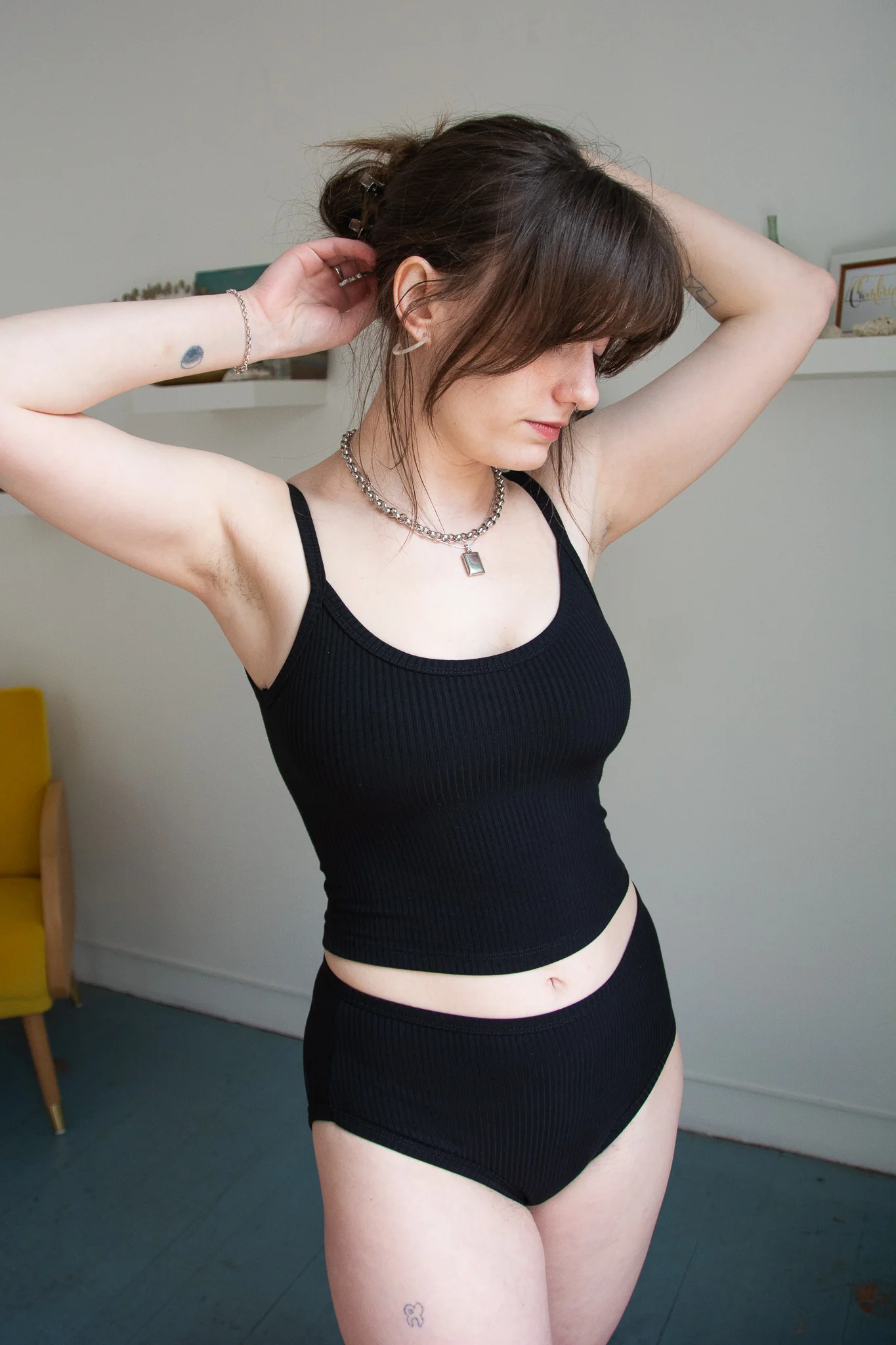 Forty Winks Ease Thin Strap Crop Cami - Image 8