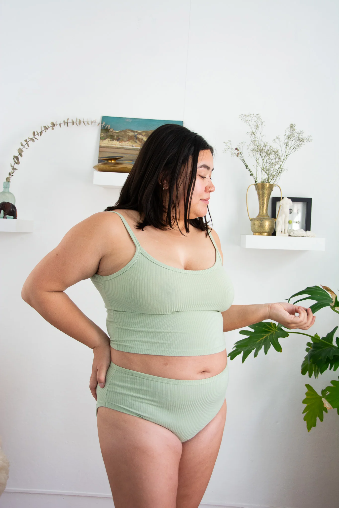 Forty Winks Ease Thin Strap Crop Cami - Image 80