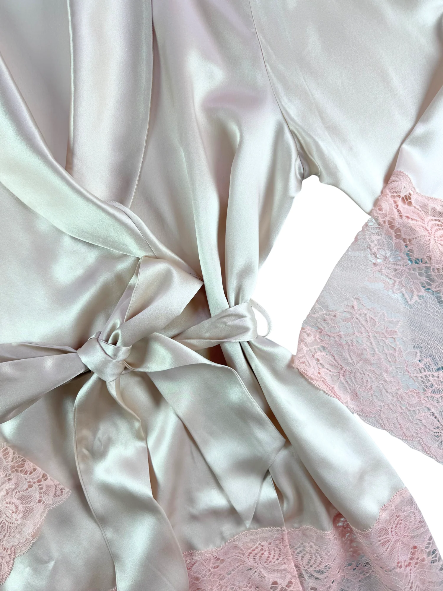 Ginia Silk Lace Robe - Image 5