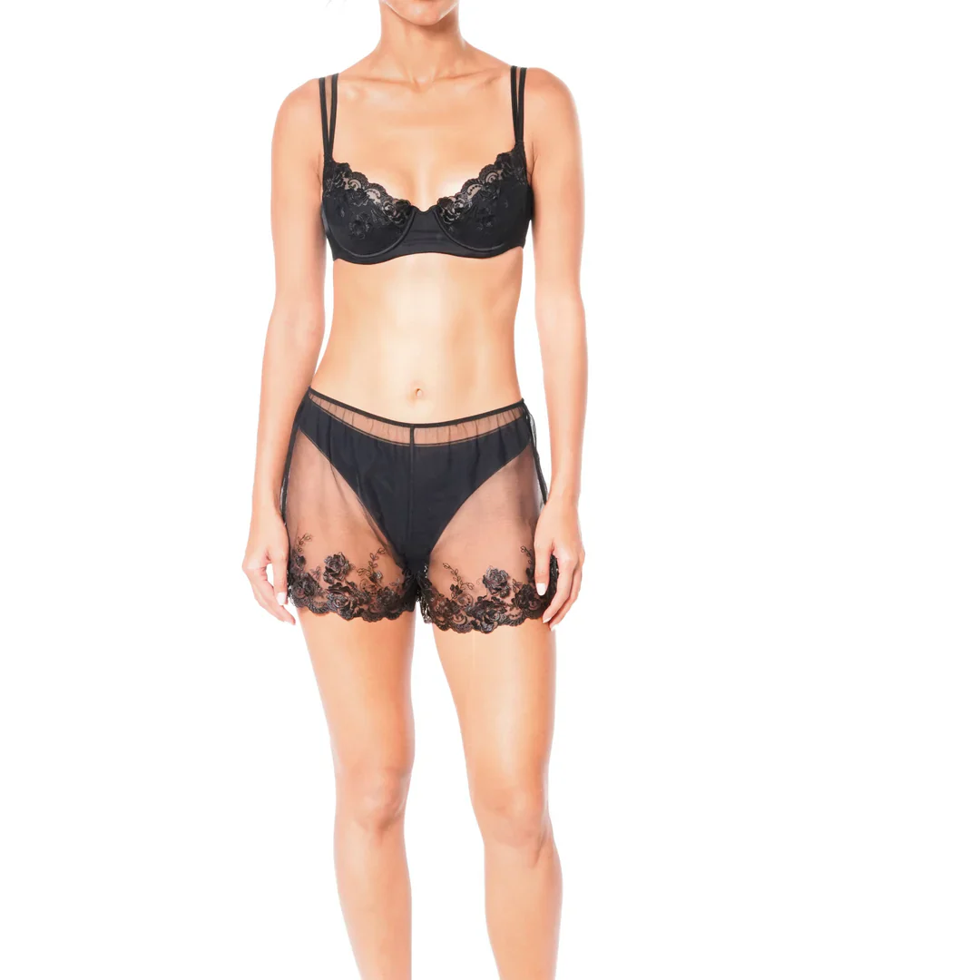 Huit Claire Du Lune Lace Shorts - Image 4