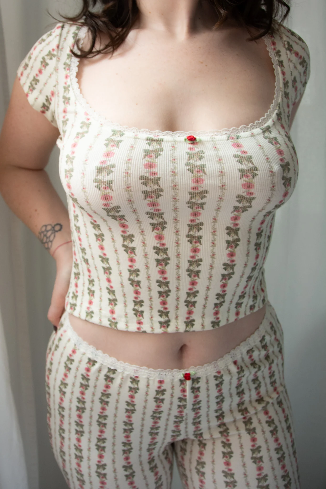 Kilo Brava Modal Rib Cap Sleeve Top - Image 6