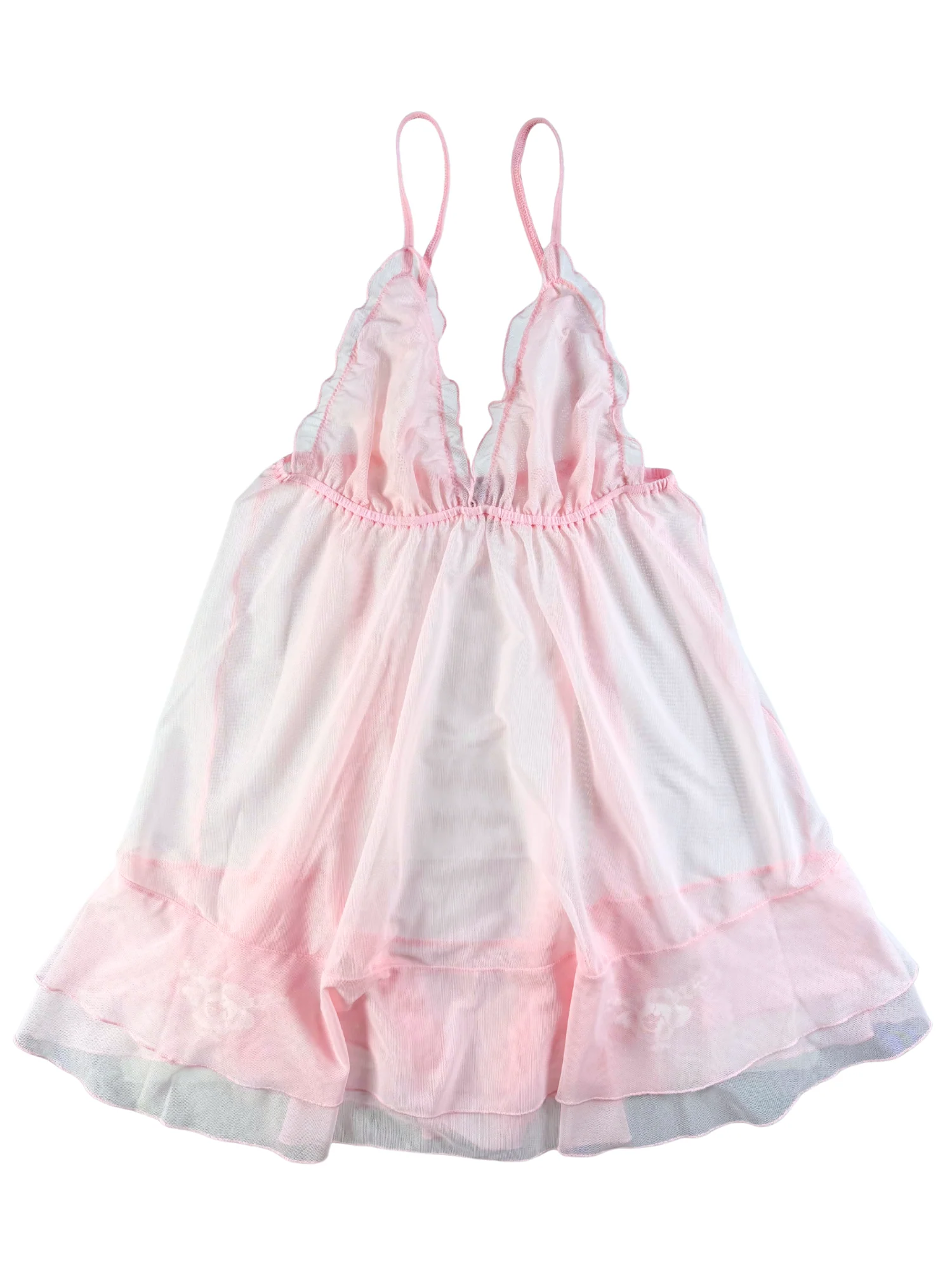 Mary Jo Bruno Parker Babydoll w/ Hidden Lace