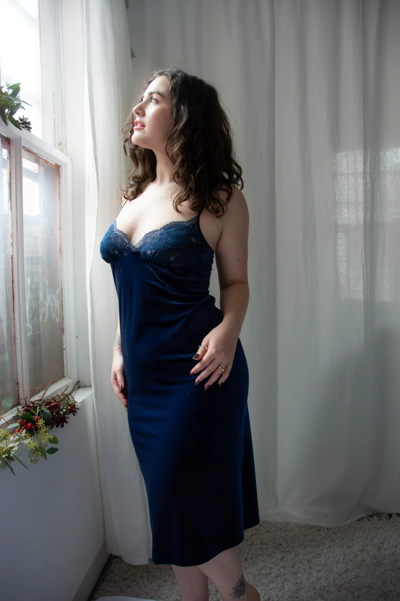 Mary Jo Bruno Romance Velvet Slip - Image 6