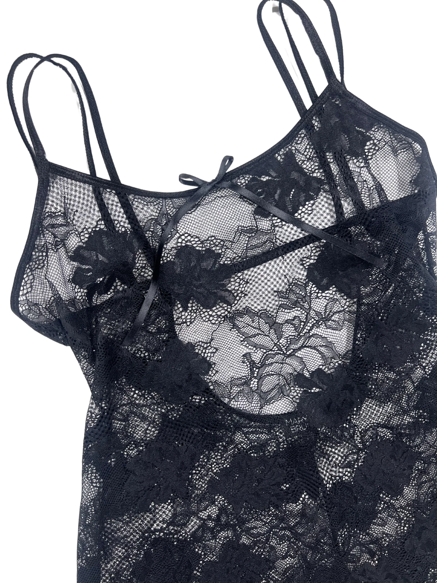 Mary Jo Bruno Rose Double Strap Chemise - Image 9