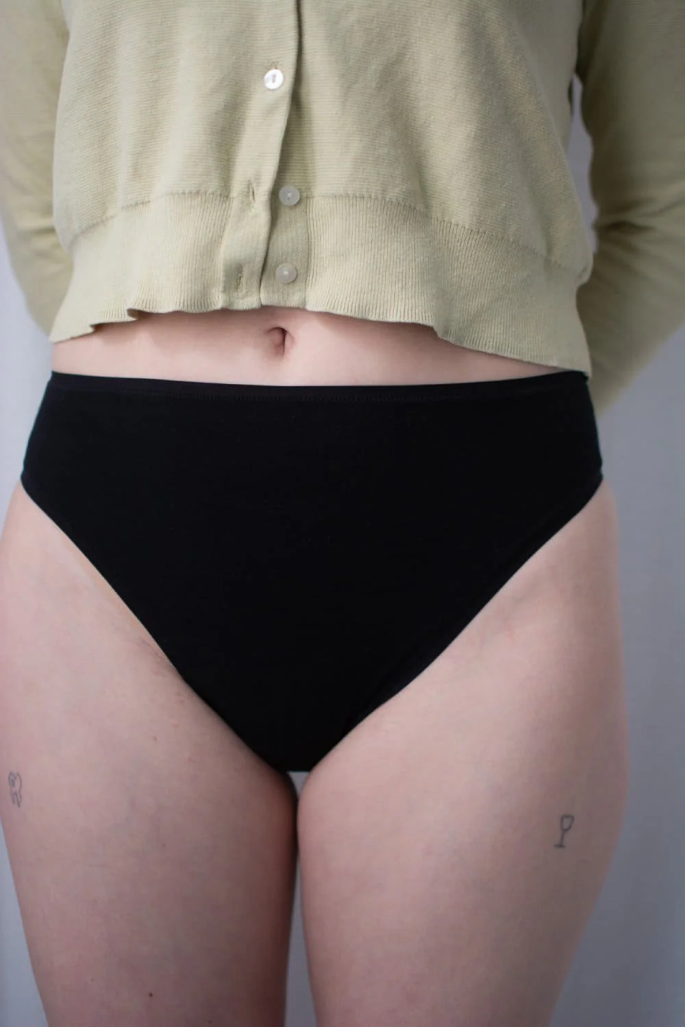 Natori Bliss Bare Cotton High Cut Brief - Image 10