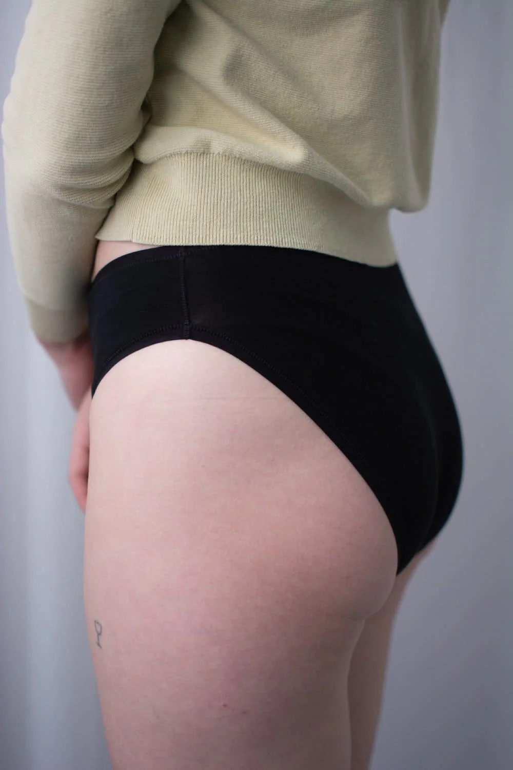 Natori Bliss Bare Cotton High Cut Brief - Image 11
