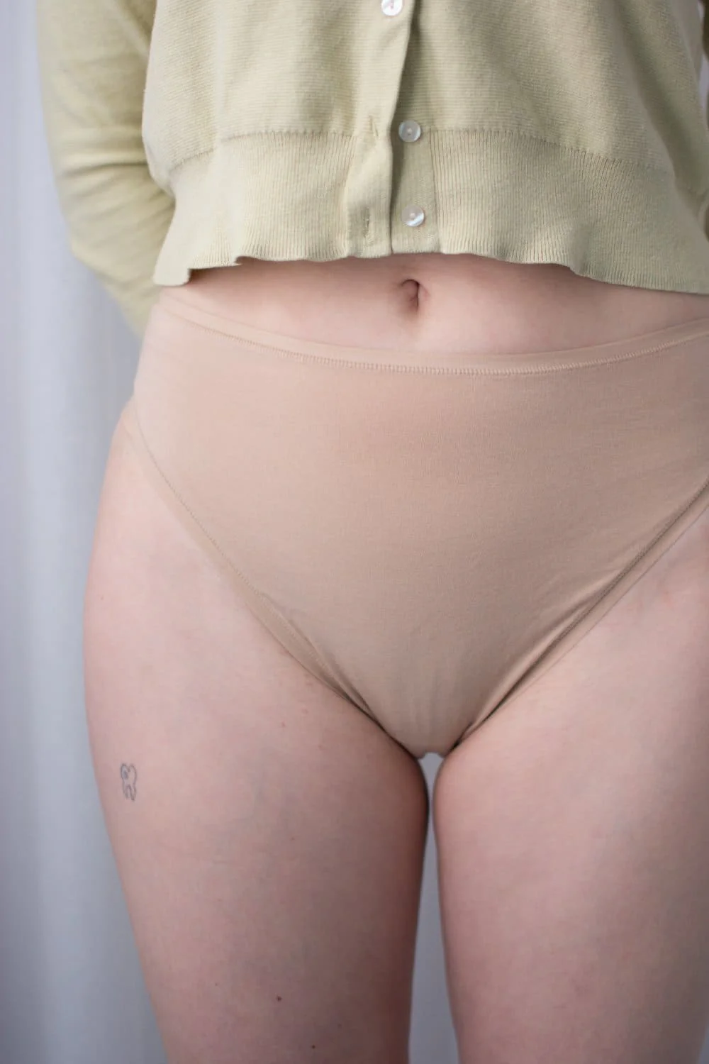 Natori Bliss Bare Cotton High Cut Brief - Image 6
