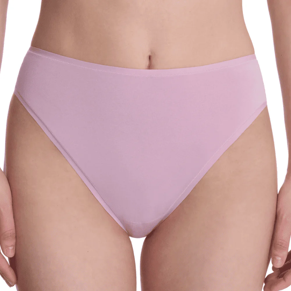 Natori Bliss Bare Cotton High Cut Brief - Image 3