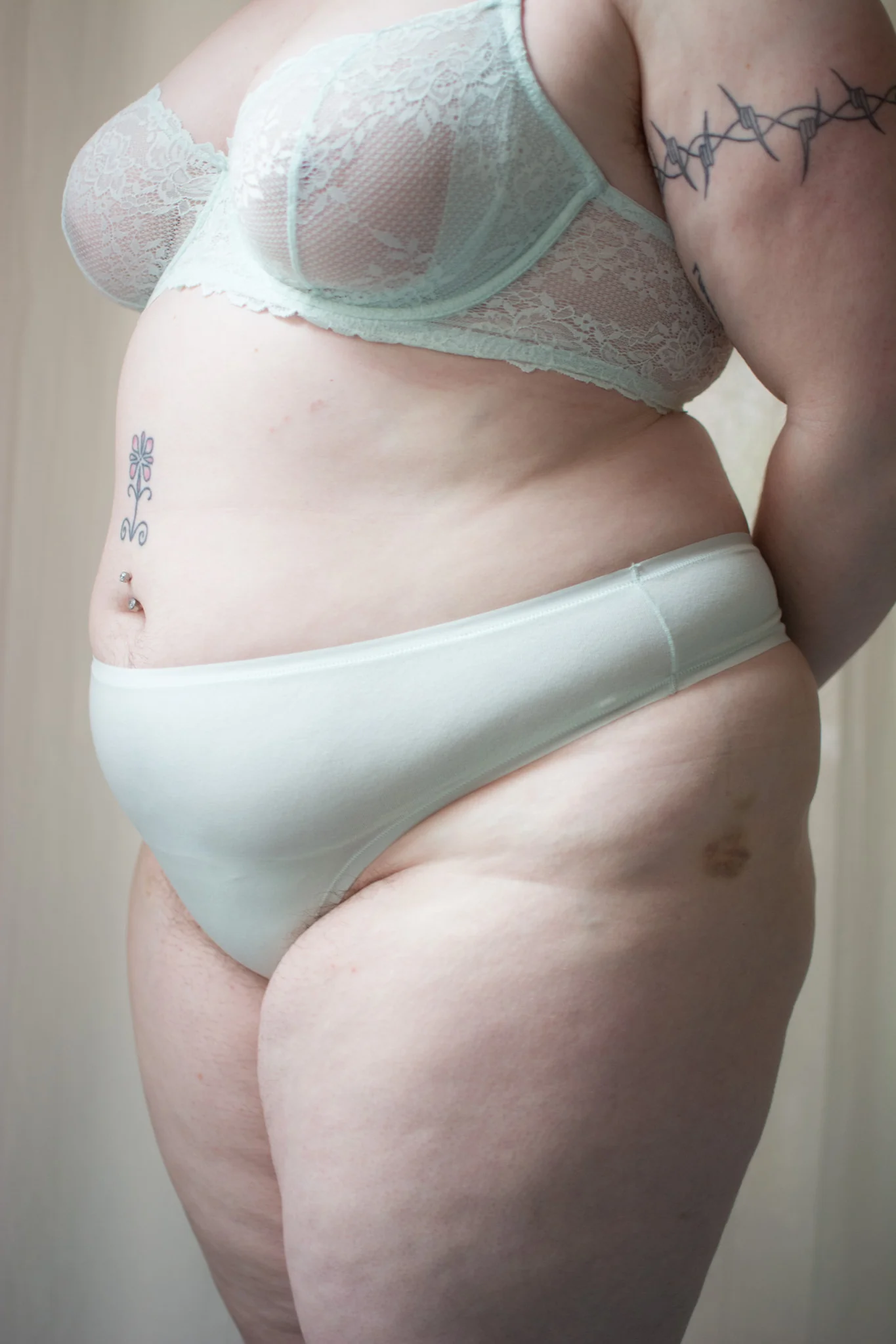 Natori Bliss Bare Cotton Thong - Image 3