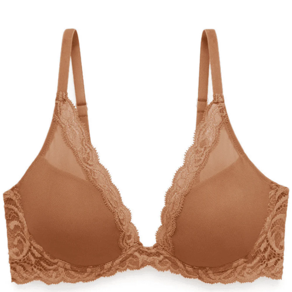 Natori Feathers Contour Plunge Bra - Image 10