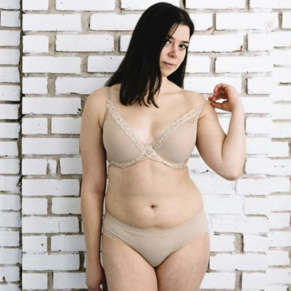 Natori Feathers Contour Plunge Bra - Image 6