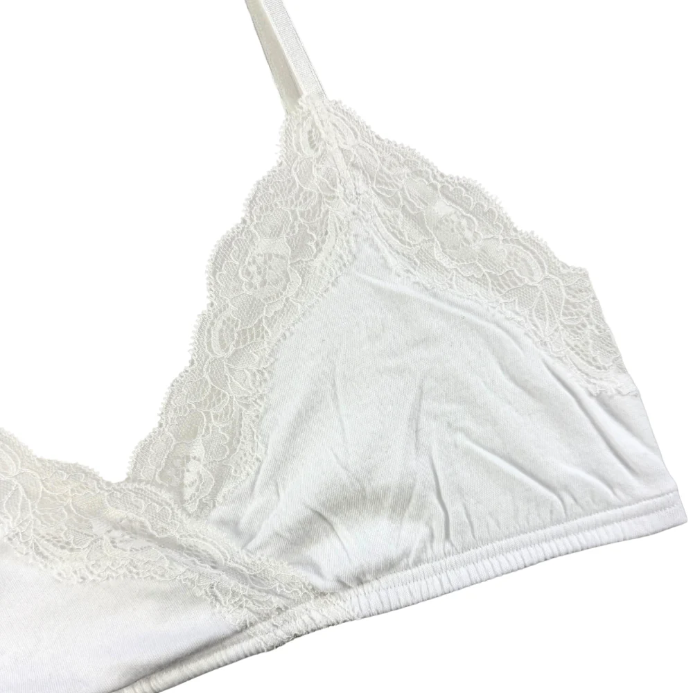 Only Hearts Organic Cotton Wrap Bralette - Image 7