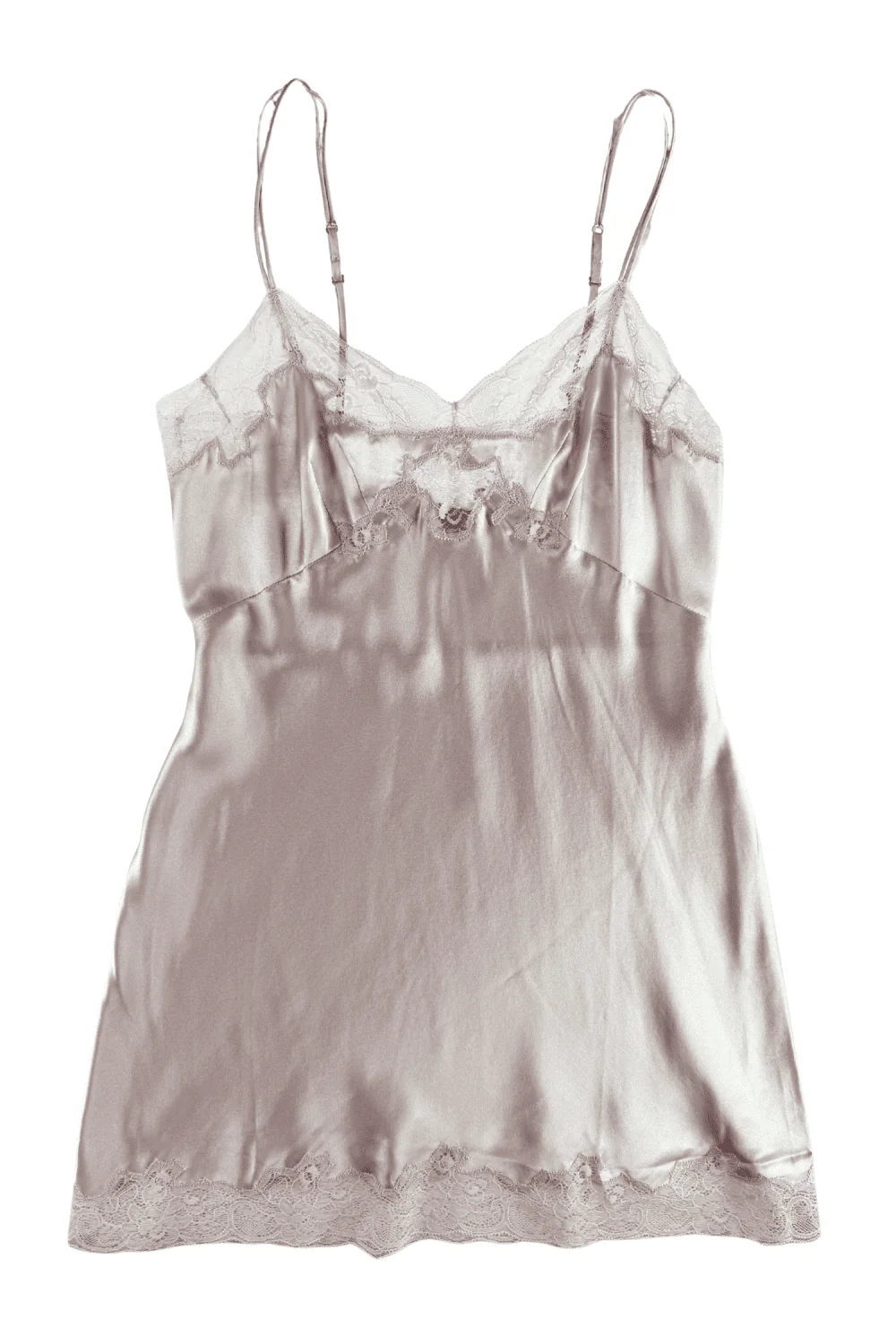 Only Hearts Silk Charmeuse Mini Slip - Image 7