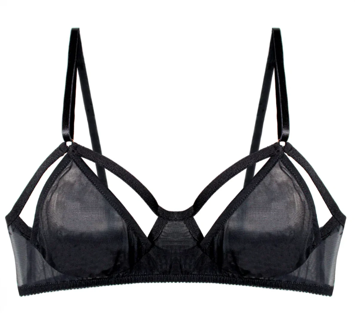 Only Hearts Whisper Peekaboo Bra - Image 7