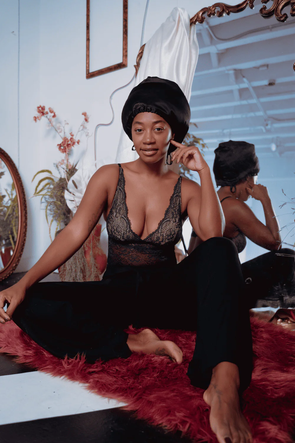 Samantha Chang All Lace Bodysuit - Image 12