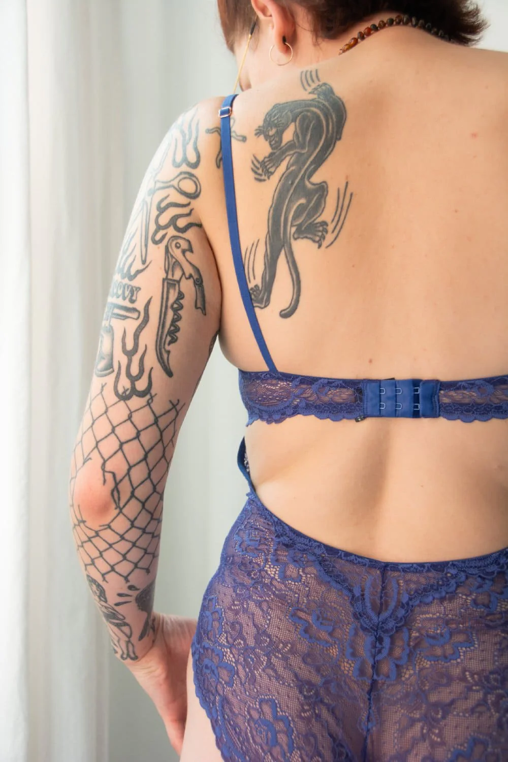 Samantha Chang All Lace Bodysuit - Image 3