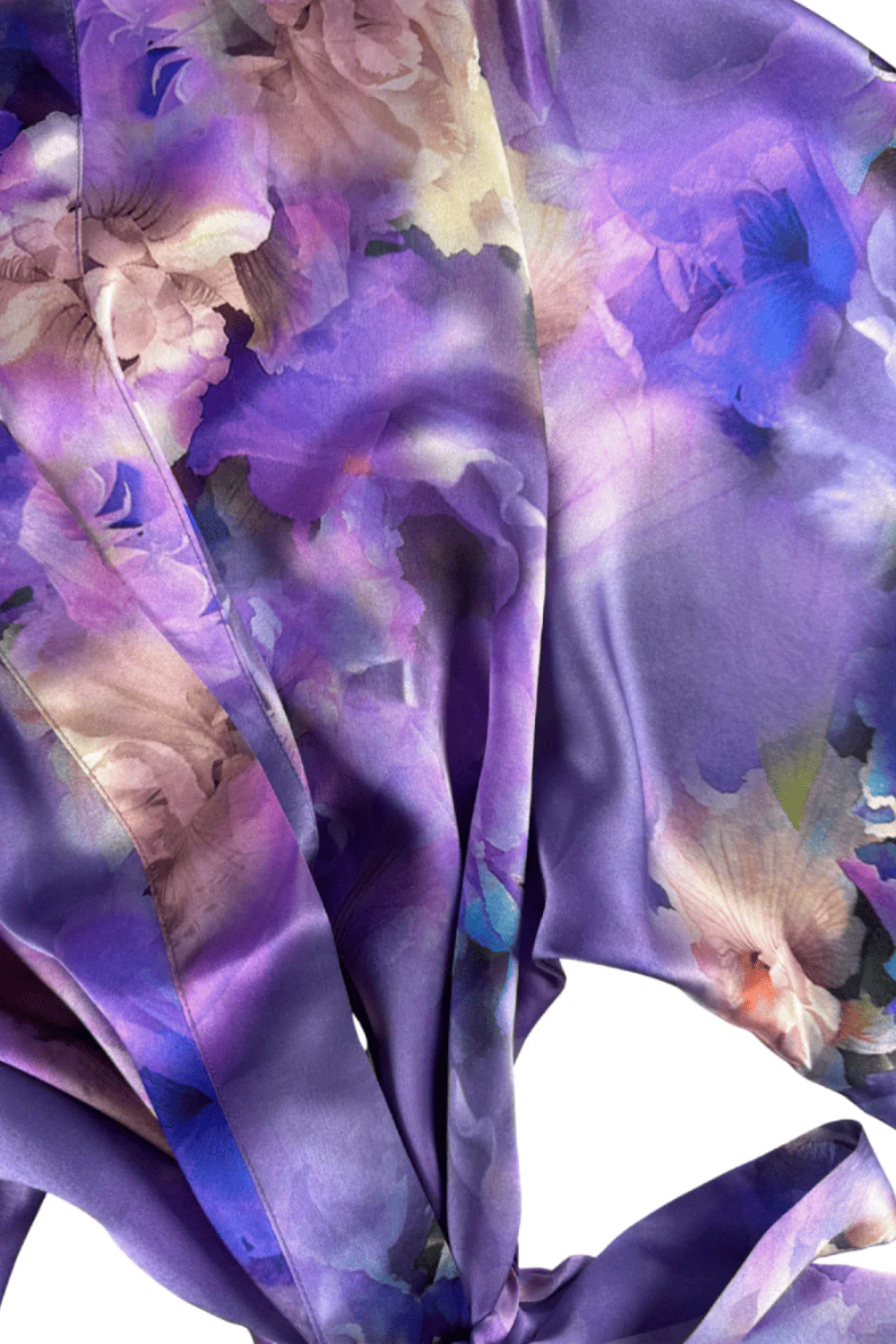 Samantha Chang Classic Silk Short Kimono Printed - Image 4