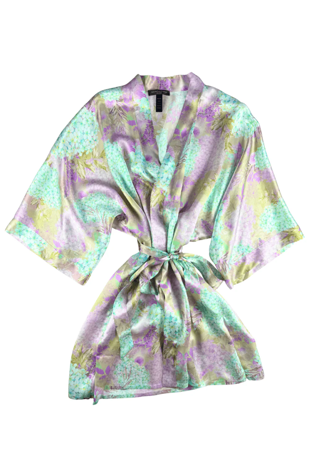 Samantha Chang Classic Silk Short Kimono Printed - Image 5