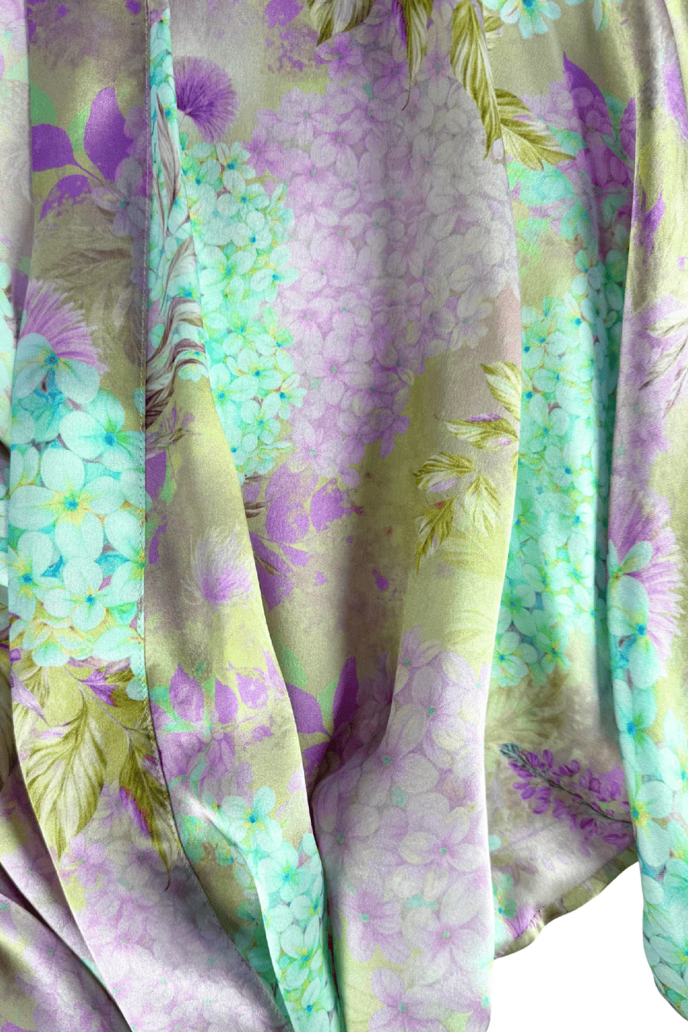 Samantha Chang Classic Silk Short Kimono Printed - Image 9
