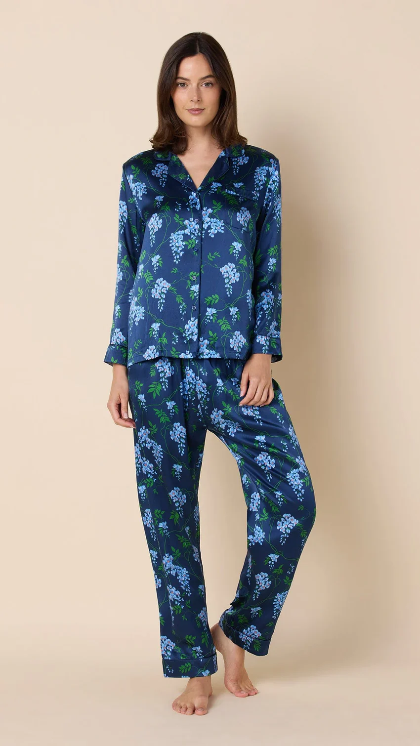 The Cat's Pajamas Cascadia Silk Pajamas - Image 10