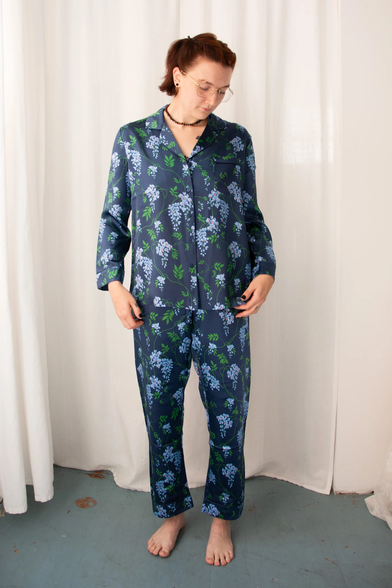 The Cat's Pajamas Cascadia Silk Pajamas - Image 6